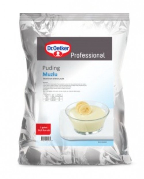 DR.OETKER 3 KG PUDİNG MUZLU*4