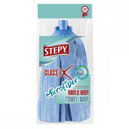 SERVIETTES DE REMPLACEMENT EN MICROFIBRE STEPY CLASSX*12