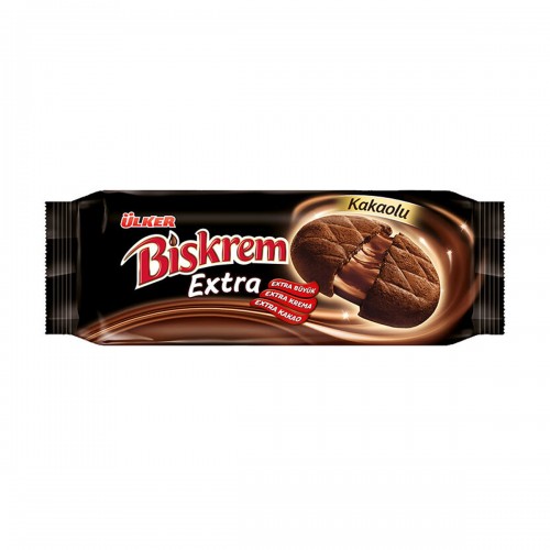 ÜLKER BİSKREM EXTRA COCOA CREAM 184 GR * 12