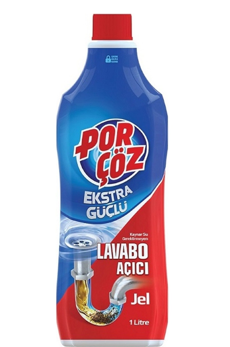 GEL NETTOYANT POUR ÉVIER PORÇÖZ 1000 ML*18