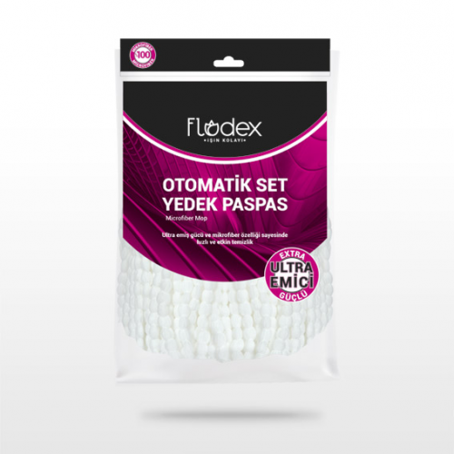 FLODEX OTO TEM.SETİ MİKROFİBER YEDEK MOP*24