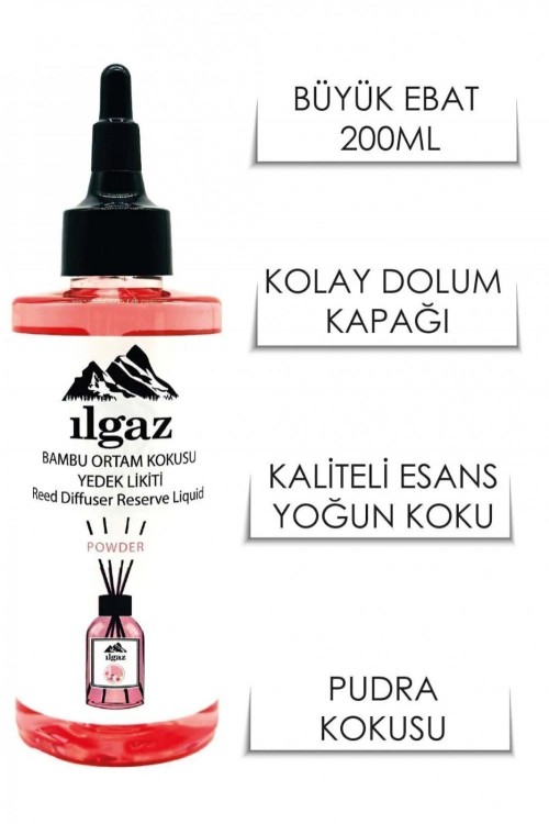 ILGAZ YEDEK LİKİT 200 ML PUDRA*12