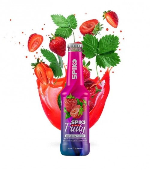 SPİKO FRUİTY ÇİLEK 250 ML*24