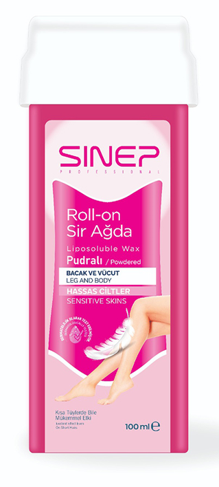 SINEP (15002) CHARIOT ROULEAU 100 ML POUDRE DE CIRE SIR*24