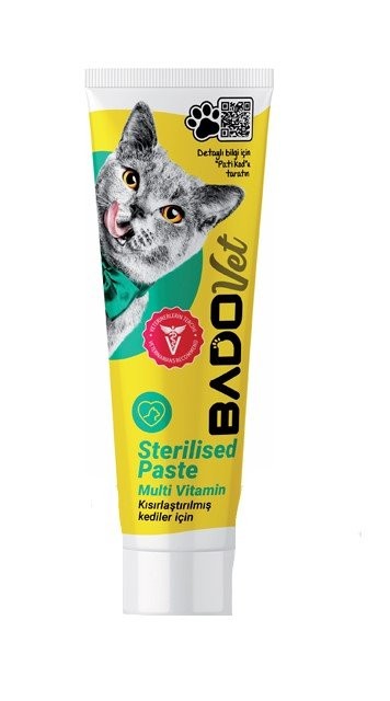 BADO 100 GR KEDİ KISIR PASTE BESİN TAK.TÜP*12
