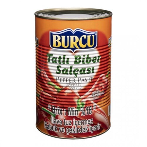 BURCU 4.250 GR BİBER SALÇASI TNK TATLI*6