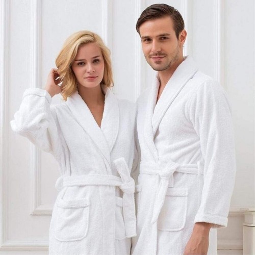 MEN'S BATHROBE WITH 1 PCS