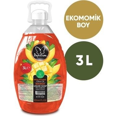 PAPİLİON 3 LT SIVI EL SABUNU MANGO*5