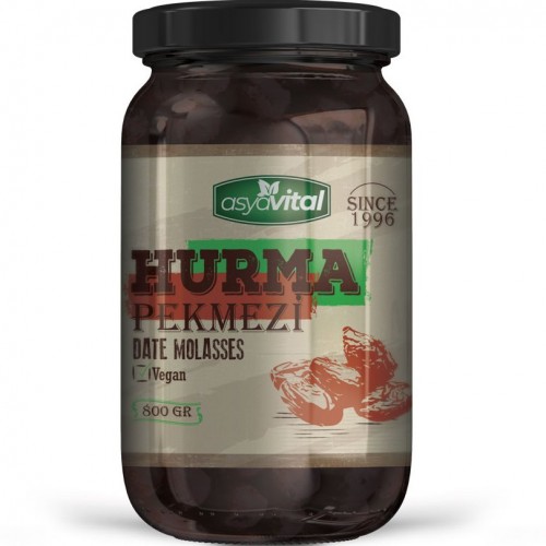ASYA VİTAL 800 GR HURMA PEKMEZ*12