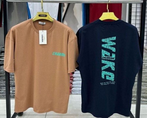 OVERSIZED T-SHIRT WAKE PRINTED 1 PIECE