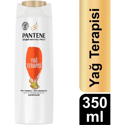 PANTENE SHAMPOOING 350ML HUILE THÉRAPIE SYNTHÉTIQUE *6