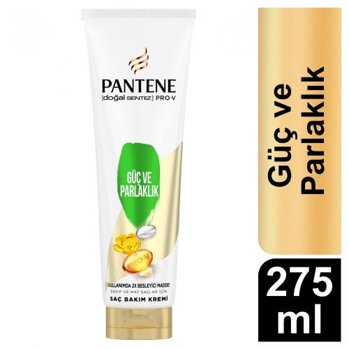 PANTENE SAÇ KREMI 275ML DOĞAL SENTEZ GÜÇ ve PARLAKLIK*6