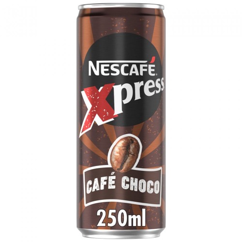 NESCAFE XPRESS LATTE 250ML CHOCOLAT*24 CAFÉ NOIR
