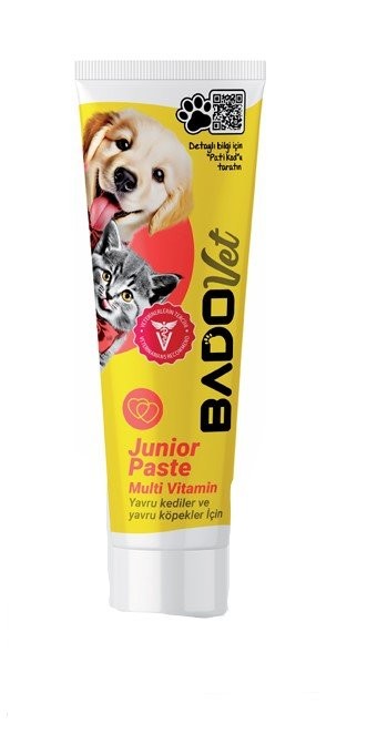 BADO 100 GR YAVRU KEDİ KÖPEKLER İÇİN PASTE*12