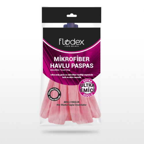FLODEX EXTRA GÜÇLÜ MİKROFİBER HAVLU PASPAS*24