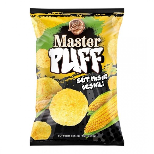 MASTER PUFF SÜT MISIR ÇEŞ.MISIR ÇEREZİ 90 GR*16