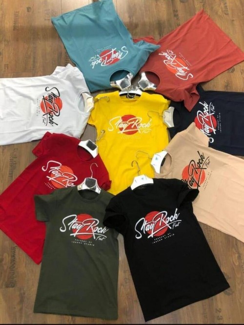 ROCK PRINTED T-SHIRT 1 PIECE