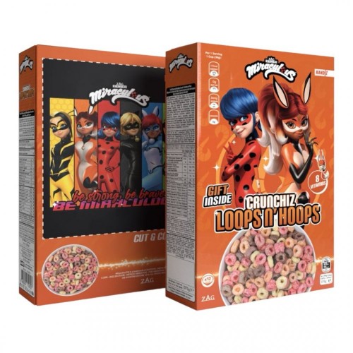 KANDİZ LOOPS N' HOOPS MIRACULOUS LADYBUG 375 GR*12