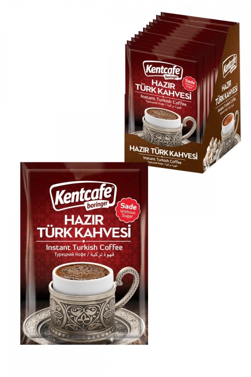 KENTCAFE INSTANT TURKISH COFFEE 12 PACK PLAIN*12