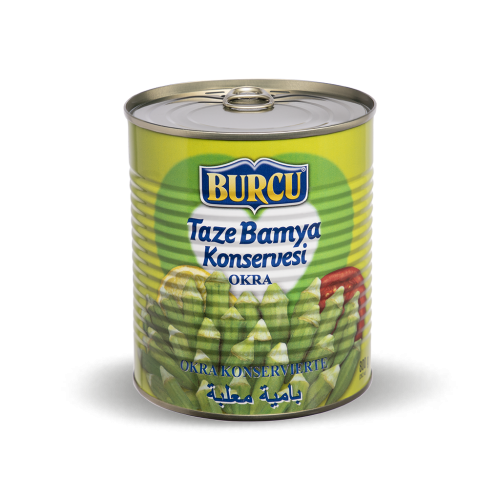 BURCU OKRA TIN 800 GR*12