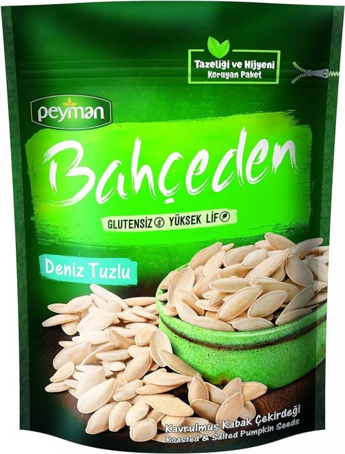 PEYMAN BAHÇEDEN 120 GR KAVR.KABAK ÇEKİRDEĞİ*16