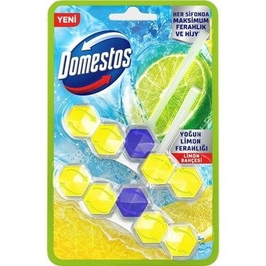 DOMESTOS WC BLOK 100 GR 2 Lİ LİMON*7