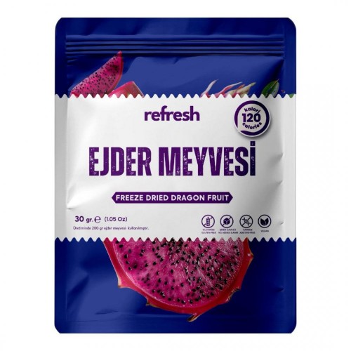 REFRESH FREEZE 20 GR KURUTULMUŞ EJDER MEYVESİ*12