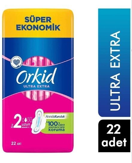 ORKİD ULTRA EXTRA 4 LÜ UZUN 22li (2 BEDEN)*12