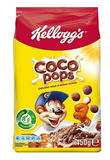 ÜLKER KELLOGG'S COCO POPS TOPLAR 450GR*12