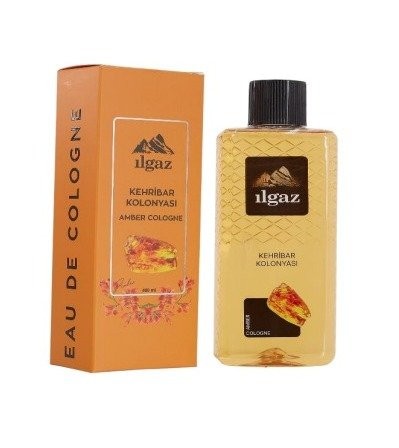 ILGAZ KOLONYA 400 ML AMBER KUTULU*12