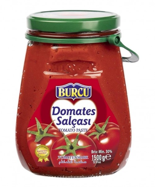 BURCU 1.500 GR DOMATES SALÇA CAM*6