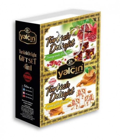 YALÇIN 4X100 GR 4LÜ SET LOKUM*24
