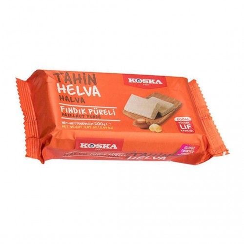 KOSKA 500 GR HELVA FINDIK PÜRELİ *12