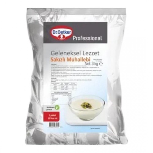 DR.OETKER 3 KG SAKIZLI MUHALLEBİ*4