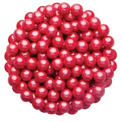 CHEFF PIALO (8MM) 300 GR DÉCORATION GÂTEAU ROUGE*12