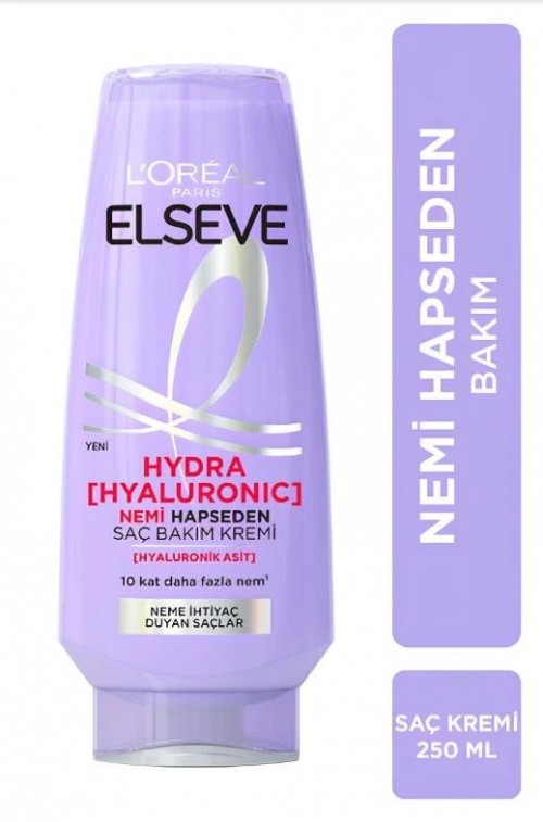 ELSEVE 250 ML SAÇ KREMİ HYDRA NEMİ HAPSEDEN*6