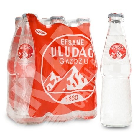 ULUDAĞ SODA PLAİN 250 ML*24