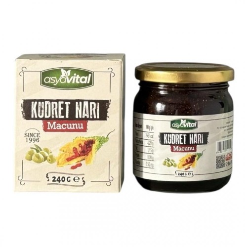 ASYA VİTAL 240 GR KUDRET NARI MACUN*24