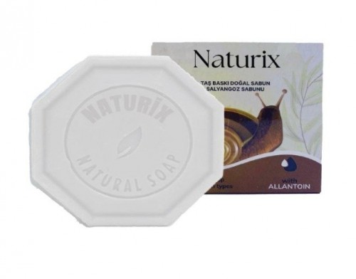 NATURİX 125 GR TAŞ BASKI SABUN SALYANGOZ*24
