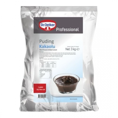 DR.OETKER 3 KG PUDİNG KAKAOLU*4