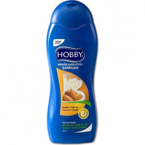 HOBBY ŞAMPUAN 500 ML BADEM VE YASEMİN ÇİÇEĞİ *12