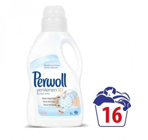 PERWOL 1 LT LESSIVE POUR BLANC 12( BLANC )