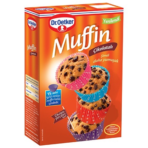 DR.OETKER MUFFIN CHOCOLATE 345GR*8