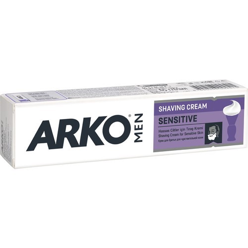 ARKO SHAVING CREAM 100 ML SENSITIVE*12