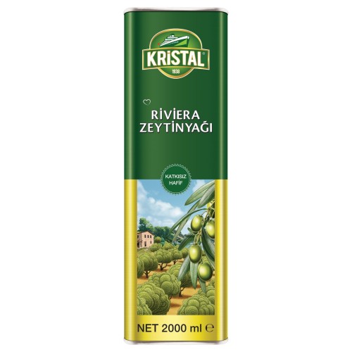 KRİSTAL RİVİERA 2 LT TENEKE*6