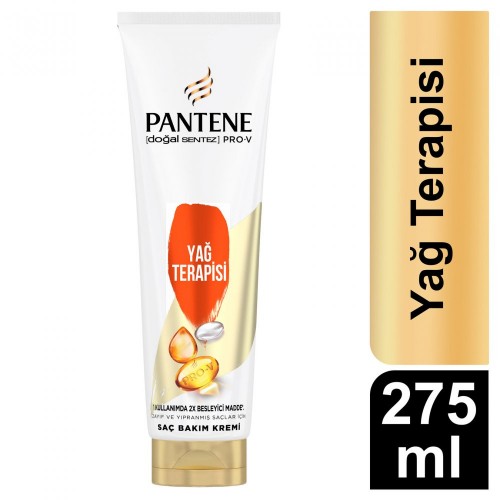 PANTENE HAIR CREAM 275ML NATURAL OIL THERAPY * 6