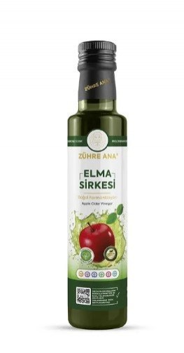 ZÜHRE ANA 500ML ELMA SİRKESİ DOĞAL FERMANTASYON*12