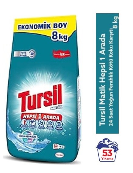 TURSİL MATİK 8 KG YOĞUN FERAHLIK*1