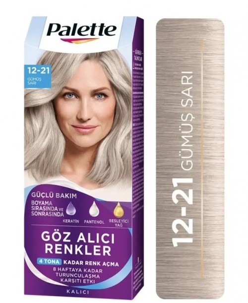 PALETTE ICC (12-21) GÜMÜŞ SARI*10