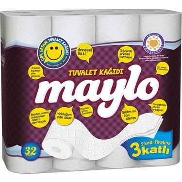 MAYLO TOILET PAPER 32 PCS*3